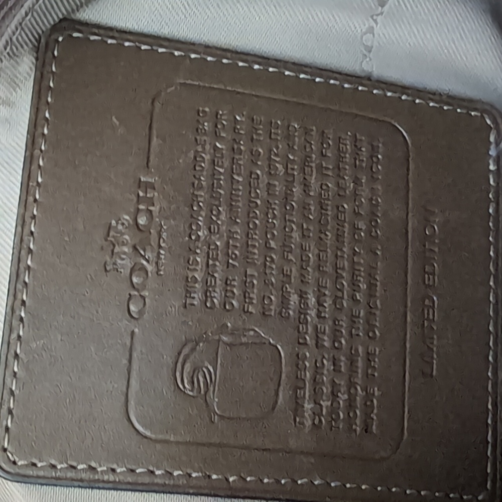 Coach 75th Anniversary Saddle Bag - Picture 5 of 13